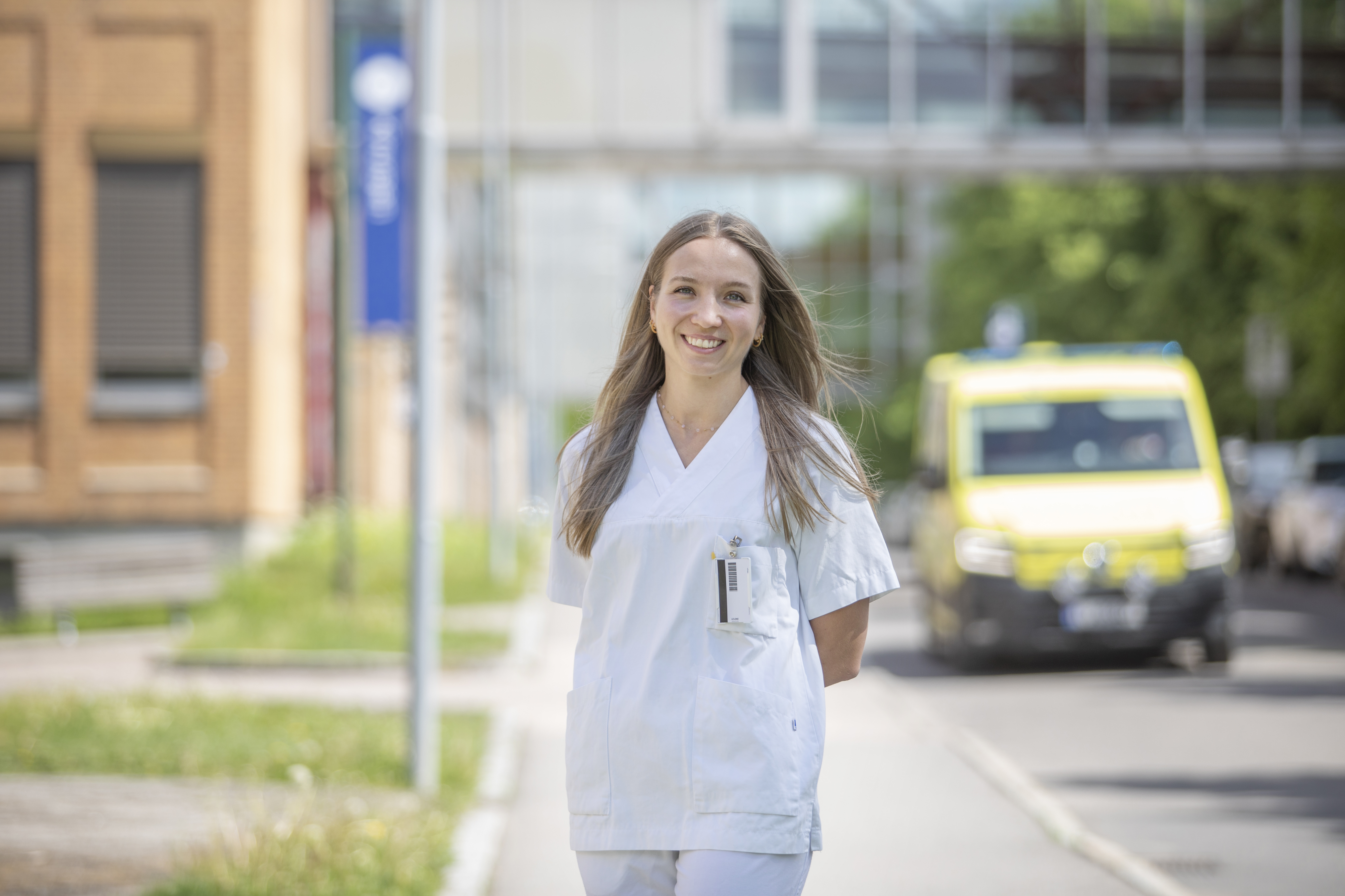 Bilde av Biolog Thea Parsberg Støle som forsker med midler fra Nasjonalforeningen for folkehelsen